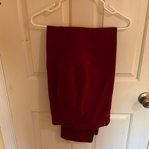 Classic Women's Red Trousers